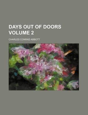 Book cover for Days Out of Doors Volume 2