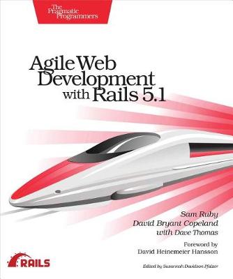 Book cover for Agile Web Development with Rails 5.1