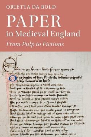 Cover of Paper in Medieval England