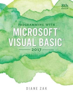 Book cover for Programming with Microsoft Visual Basic 2017, Loose-Leaf Version