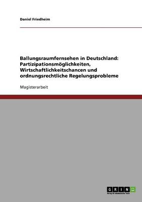 Book cover for Ballungsraumfernsehen in Deutschland
