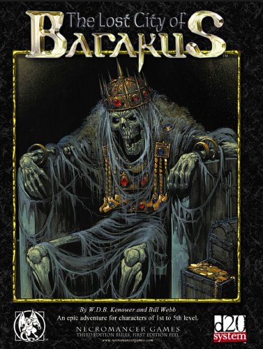 Book cover for The Lost City of Barakus