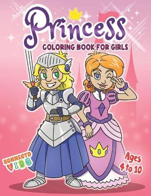 Book cover for Princess Coloring Book for Girls