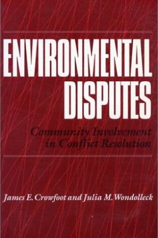 Cover of Environmental Disputes