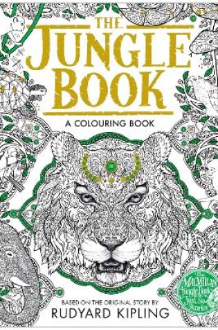 Cover of The Jungle Book Colouring Book