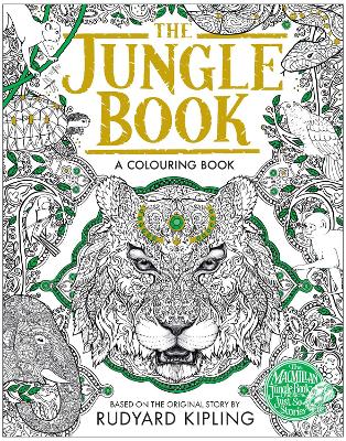 Cover of The Jungle Book Colouring Book