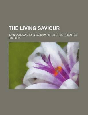 Book cover for The Living Saviour