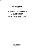 Cover of El Rapto de America y El Sintoma de La Modernidad