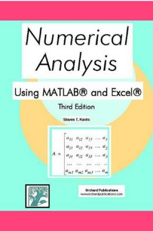 Cover of Numerical Analysis Using MATLAB and Excel, 3rd Edition