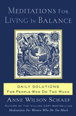 Book cover for Meditations for Living in Balance