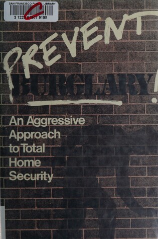 Cover of Prevent Burglary!