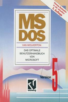 Book cover for MS-DOS