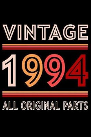 Cover of 1994 All Original Parts