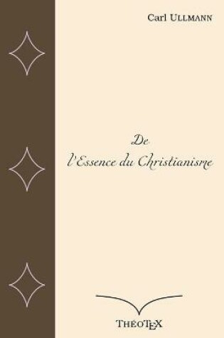 Cover of De l'essence du Christianisme