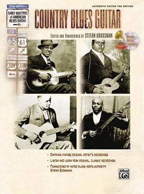 Cover of Stefan Grossman's Early Masters of American Blues Guitar