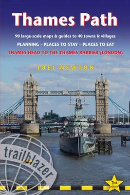 Book cover for Thames Path: Trailblazer British Walking Guide