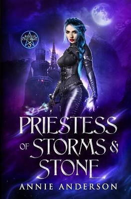 Book cover for Priestess of Storms & Stone