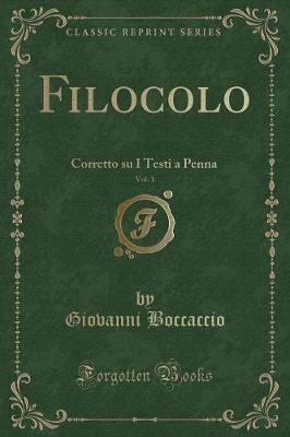 Book cover for Filocolo, Vol. 1