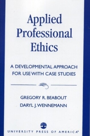 Cover of Applied Professional Ethics