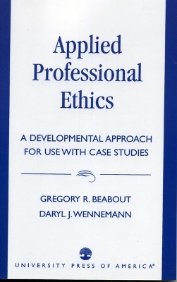 Book cover for Applied Professional Ethics