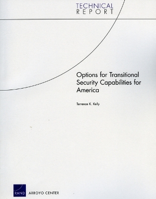 Book cover for Options for Transitional Security Capabilities for America