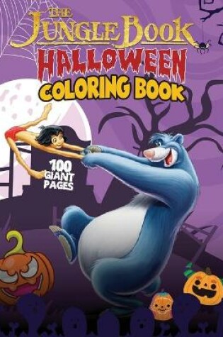 Cover of The Jungle Book Halloween Coloring Book