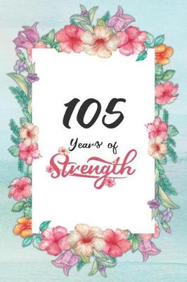 Book cover for 105th Birthday Journal