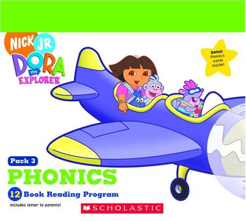 Book cover for Dora the Explorer Phonics 12 Book Reading Program Pack 3