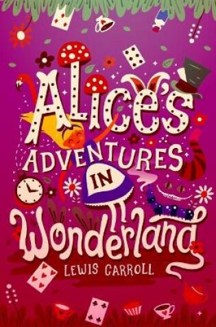 Cover of ALICE ADVENTURES IN WONDERLAND Annotated Edition by Lewis Carrol