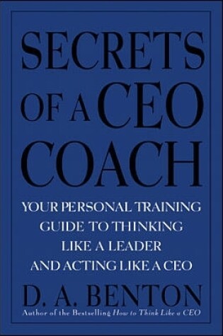 Cover of Secrets of a CEO Coach