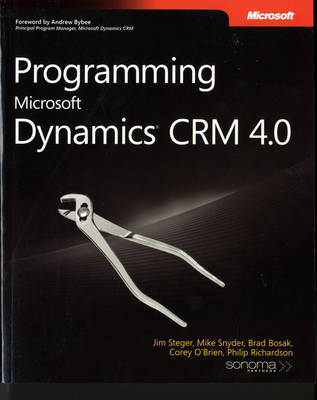 Book cover for Programming Microsoft Dynamics CRM 4.0