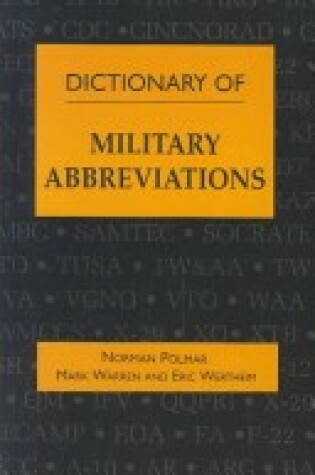 Cover of Dictionary of Military Abbreviations