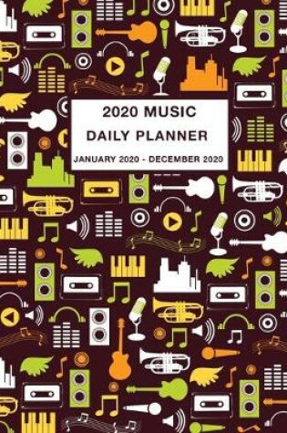 Cover of 2020 Music Daily Planner