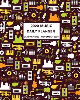 Book cover for 2020 Music Daily Planner