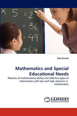 Book cover for Mathematics and Special Educational Needs