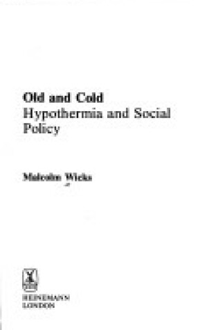 Cover of Old and Cold