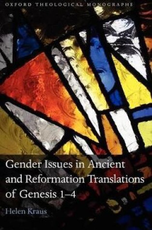 Cover of Gender Issues in Ancient and Reformation Translations of Genesis 1-4