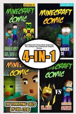 Book cover for Real Minecraft Comic Book Collection