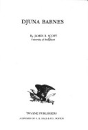 Book cover for Djuna Barnes