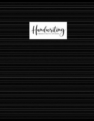 Book cover for Handwriting Penmanship Practice Paper