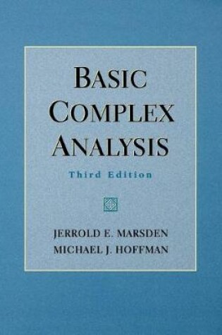 Cover of Basic Complex Analysis