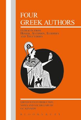 Book cover for Four Greek Authors