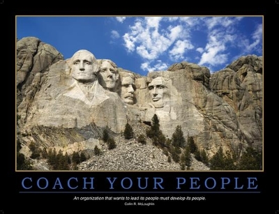 Book cover for Coach Your People Poster