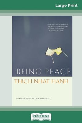 Book cover for Being Peace (16pt Large Print Edition)