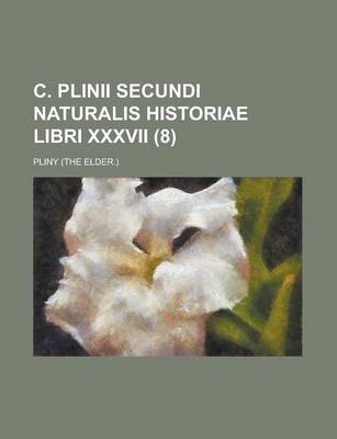 Book cover for C. Plinii Secundi Naturalis Historiae Libri XXXVII (8)