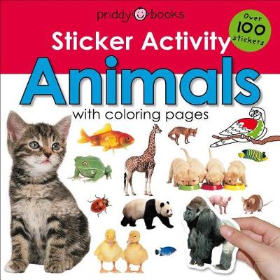 Book cover for Sticker Activity Animals