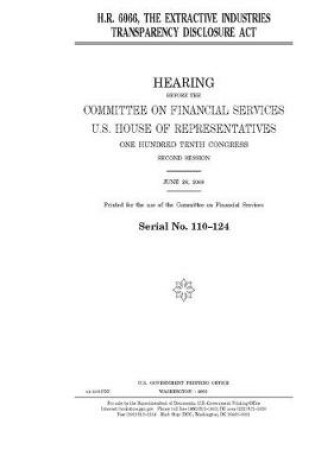 Cover of H.R. 6066