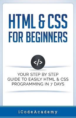 Book cover for HTML & CSS For Beginners