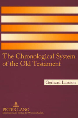 Cover of The Chronological System of the Old Testament