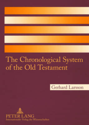 Book cover for The Chronological System of the Old Testament